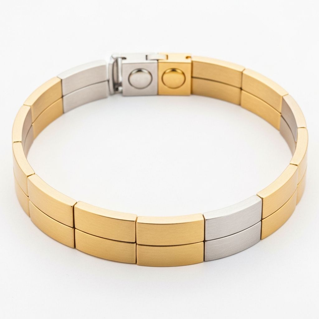 Bicolor Magnetarmband